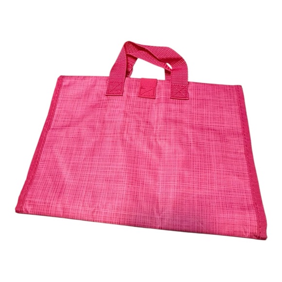 Thirty-One Hot Pink Hanging Travel Organizer Cosmetic Roll Bag - Picture 3 of 6